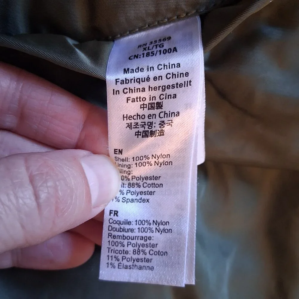 Playboy x Alpha Industries Reversible MA-1 Sage Flight Jacket Adult XL - Picture 9 of 16